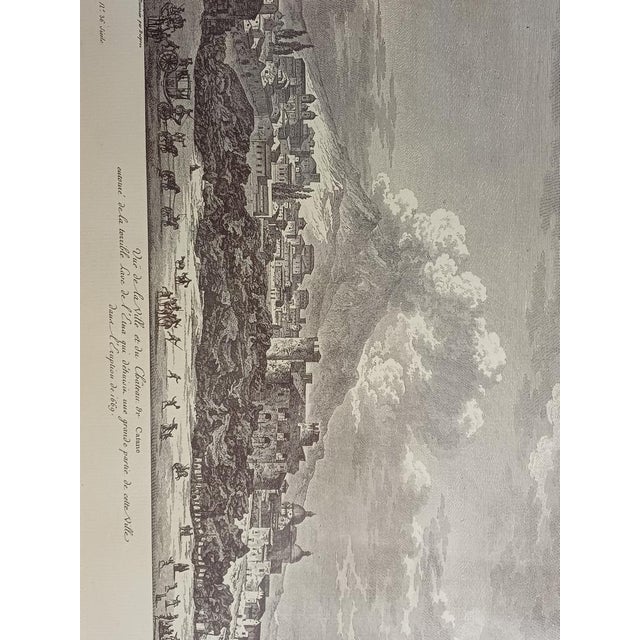 Louis Despréz, The Castle and the City of Catania, 1800s, Archival Pigment Print For Sale - Image 10 of 11
