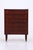Vintage chest of drawers from the 1960s with six spacious drawers and beautiful teak grain. The integrated handles and...