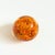 Contemporary Orange Art Glass Paperweight For Sale - Image 3 of 7