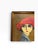 Textile “The Corn Poppy” After Kees Van Dongen Framed Portrait Oil Painting For Sale - Image 7 of 9
