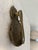 1970s Solid Brass Pineapple Door Knocker For Sale - Image 4 of 4