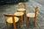 1970s Stackable Chairs and Stool by Bruno Rey for Kusch+co, 1971, Set of 4 For Sale - Image 5 of 12