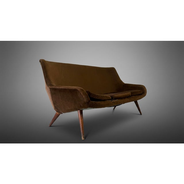 1960s Scandinavian Three-Seater Sofa, 1960s For Sale - Image 5 of 13