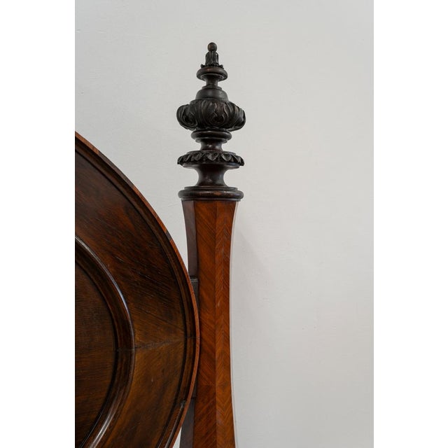 Large Antique Portuguese Romantic Bed, 19th Century For Sale - Image 15 of 17