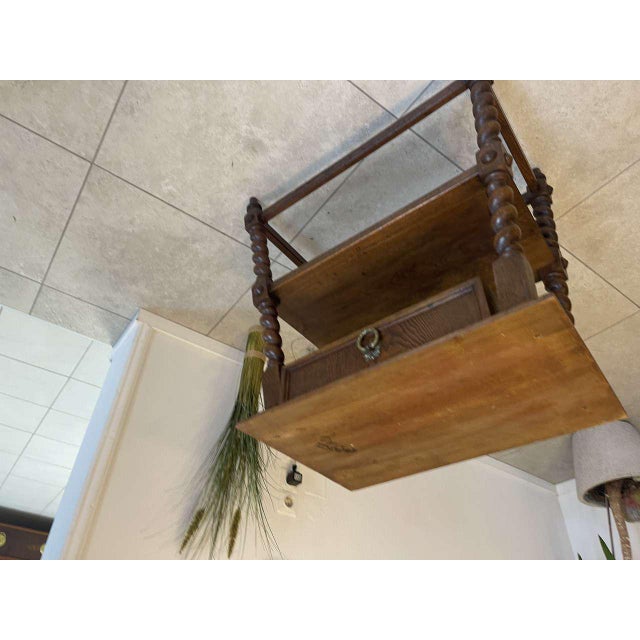 Wilhelminian Brown Side Table For Sale - Image 17 of 18