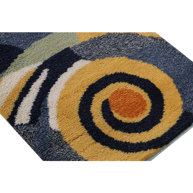 2020s Rug & Kilim’s Mid Century Modern Rug, Polychromatic Geometric Pattern For Sale - Image 5 of 5