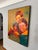 Orange Set of Three Large Contemporary Figurative Paintings by Teresa Meade (Signed “Tesa”) For Sale - Image 8 of 14