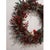 Brown Winter Berries Door Wreath Realistic Red Cardinal‎ Egg Nest Holiday Ice Crystals For Sale - Image 8 of 15