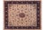 Tan Shabby Chic 1990's Pak-Persian Tan/Blue Wool Rug - 8'0'' X 8'3'' For Sale - Image 8 of 9