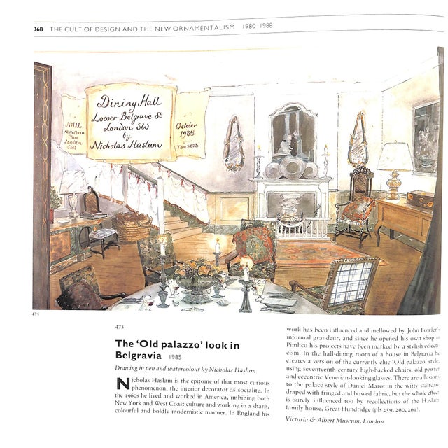 "Twentieth-Century Decoration: The Domestic Interior From 1900 to the Present Day" 1988 Calloway, Stephen For Sale - Image 4 of 9