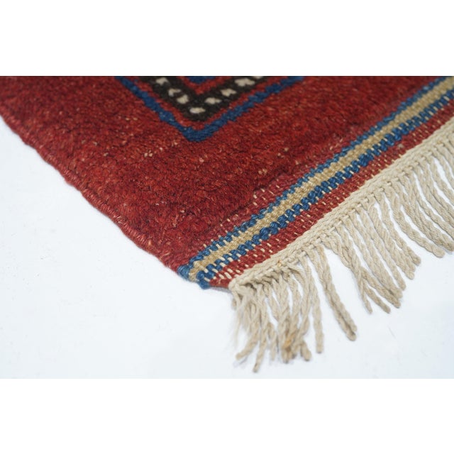 1940s Vintage Khotan Samarghand Rug 4'4'' X 7'4'' For Sale - Image 4 of 12