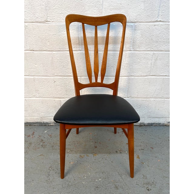 Mid 20th Century Set of Six "Ingrid" Danish Teak Dining Chairs by Niels Koefoed For Sale - Image 5 of 12