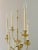 1950s Stilnovo Brass and Marble Candelabra Floor Lamp For Sale In Palm Springs - Image 6 of 10