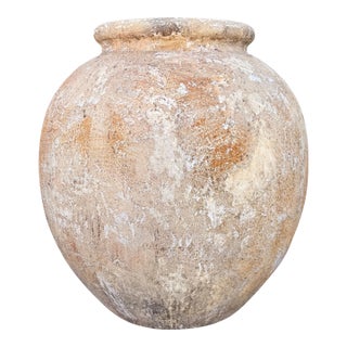 Large European Pottery in the Style of Biot Jarre For Sale