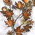 1970s Jere "Leaves" Wall Sculpture in Mixed Metals For Sale - Image 5 of 8