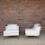Mid 20th Century Tomlinson Sophisticate Slipper Chairs Refinished and Reupholstered in Crypton Fabric For Sale - Image 5 of 13