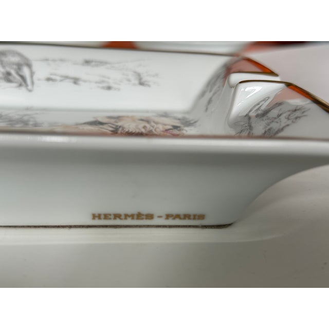 Vintage Decorative Dog Ashtray from Hermès Paris, France For Sale - Image 3 of 8