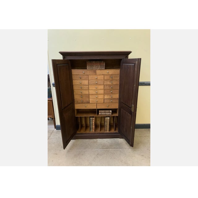 Antique Filing Cabinet, 1880 For Sale - Image 6 of 10
