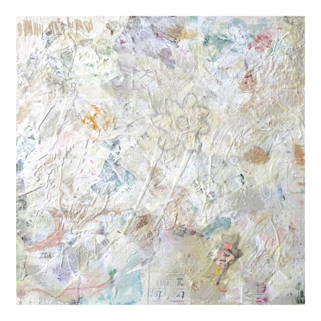 Delicate Daze, Original Collage by Amy Smith For Sale