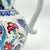 Handmade Ceramic Pitcher Vase (20cm) Classic Red Carnation and Blue Tulip Pattern For Sale - Image 6 of 11