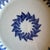 Ceramic Set of 6 Antique Blue Stick Spatter Fern Plates, 8", Late 19th Century For Sale - Image 7 of 18