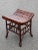 Wood English Bamboo Desk Chair with Faux Tortoise Finish For Sale - Image 7 of 9