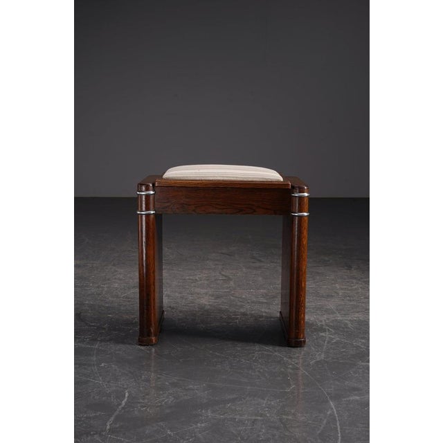 Art Deco Stool, 1930s For Sale - Image 4 of 17