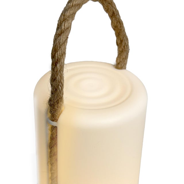 Contemporary Bulbrite Groove Cordless LED Outdoor Table Lamp with Built-in Rechargeable Battery For Sale - Image 3 of 11