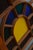 This is the most colorful glass window! Wooden framed/inserts. Great to hang in a window or install :-) I have left the...