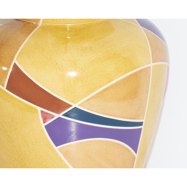 Contemporary Kurt McCracken Studio Pottery Floor Vase For Sale - Image 3 of 9