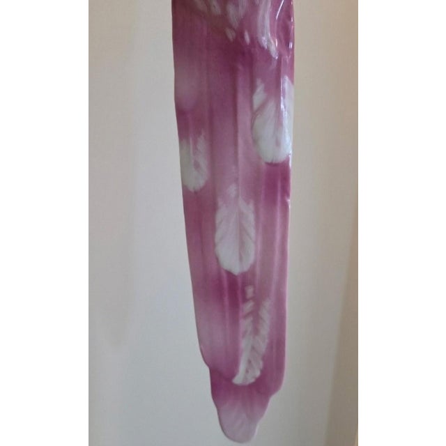 1970s Monumental 57” Oggetti Italy Porcelain Parrot Sculpture – 21lb Hand-Painted Statement Piece – Hollywood Regency For Sale - Image 10 of 16