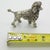 Vintage Italian Handmade Genuine Silver Poodle Dog Large Detailed Solid Figurine For Sale - Image 10 of 11