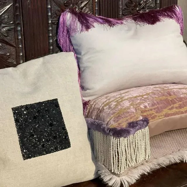 Early 21st Century Josette Cushion Cover from Sohil Design For Sale - Image 5 of 6