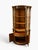 National Furniture Company 1970s Union National Chinoiserie Curved Glass Corner Curio Cabinet For Sale - Image 4 of 14