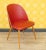 1950s Red Cocktail Chair, 1950s For Sale - Image 5 of 12