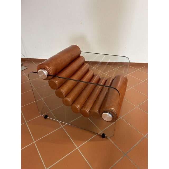 Brown Hyaline Chair by Fabio Lenci for Comfortline, 2001 For Sale - Image 8 of 11