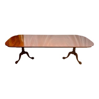 Vintage Pennsylvania House Federal Style Solid Cherry Dining Table For Sale