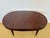 Art Deco Oval Rosewood Dining Table, France, 1940s For Sale - Image 4 of 13
