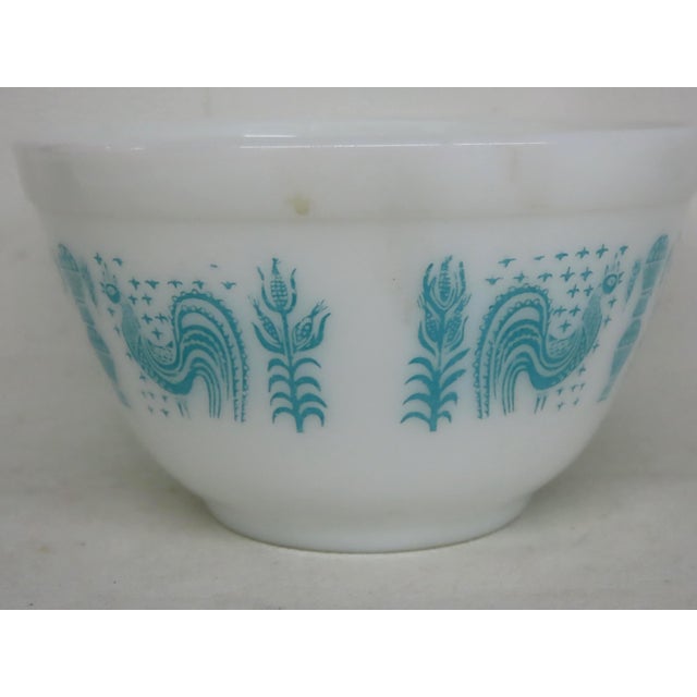 Mid Century Pyrex Amish Butterprint Mixing Bowl Farmhouse 4670b For Sale - Image 10 of 16