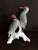 Black Large Porcelain Woodpeckers Figurine from ENS Volkstedt, 1950s For Sale - Image 8 of 10