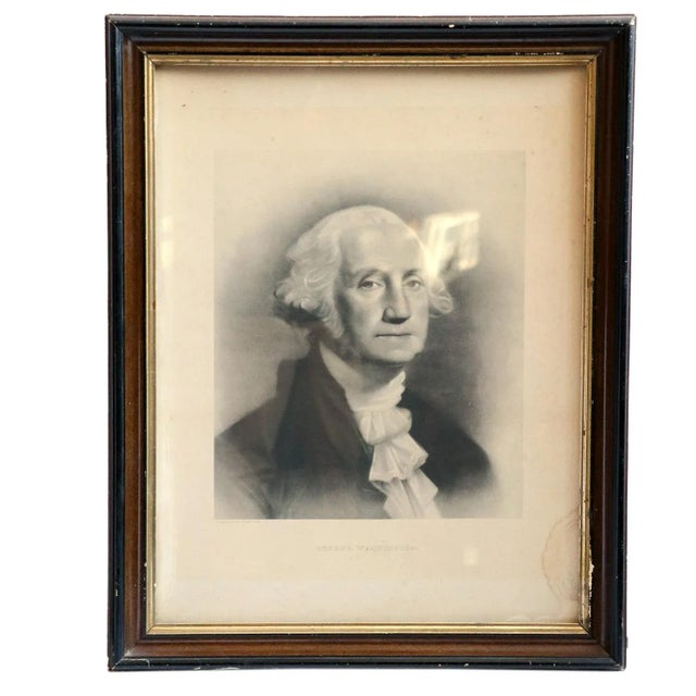 Lithograph Portrait of George Washington For Sale - Image 10 of 10