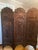 Mid 20th Century Mid 20th Century Exquisite Indonesian Solid Teak Screen – Hand-Carved Dragons & Floral Motifs For Sale - Image 5 of 7