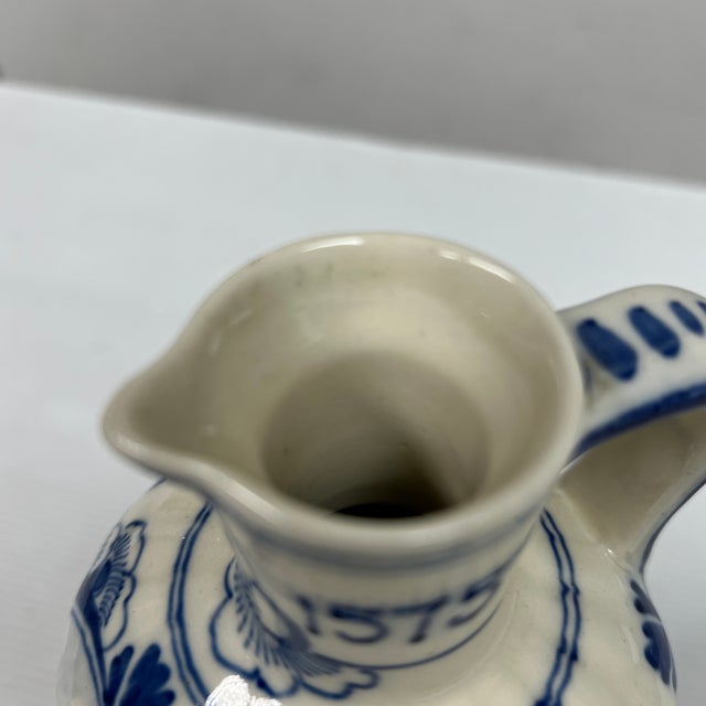 Vintage Ervin Lucas Bols Delft Blue Decanter Jug For Sale - Image 12 of 12