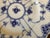Ceramic 1960s Royal Copenhagen Blue Fluted Full Lace Salad/Lunch Plate 1086 For Sale - Image 7 of 8