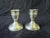 Vintage Sterling Silver Duchin Pierced Weighted Candlesticks a Pair For Sale - Image 4 of 13