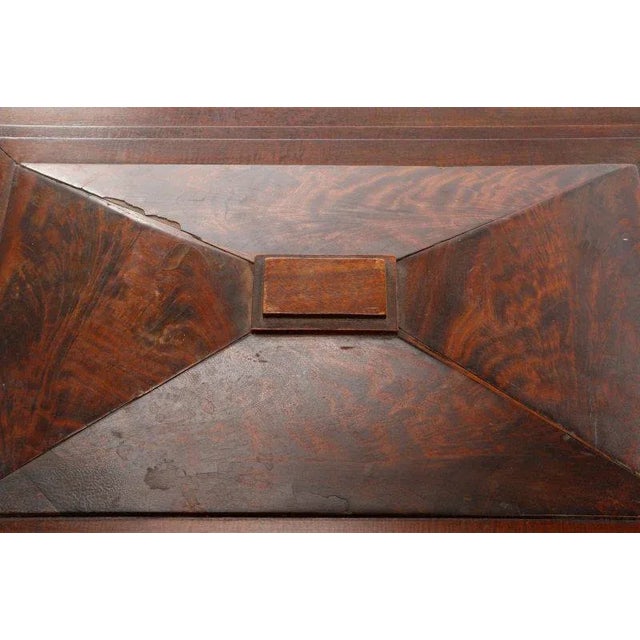 19th Century Regency Carved Wood Footed Sarcophagus Cassone For Sale - Image 4 of 7