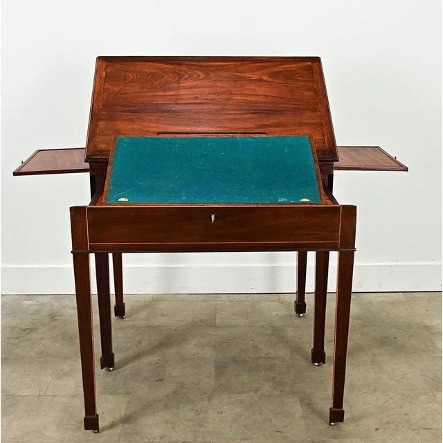 Wood Dutch 18th Century Metamorphic Architect’s Desk For Sale - Image 7 of 12