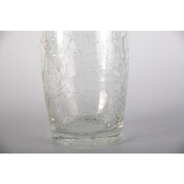 Glass Vase and Bowl by Jaroslav Taraba for Lednicke Rovne, Czech, 1970s, Set of 2 For Sale - Image 6 of 17
