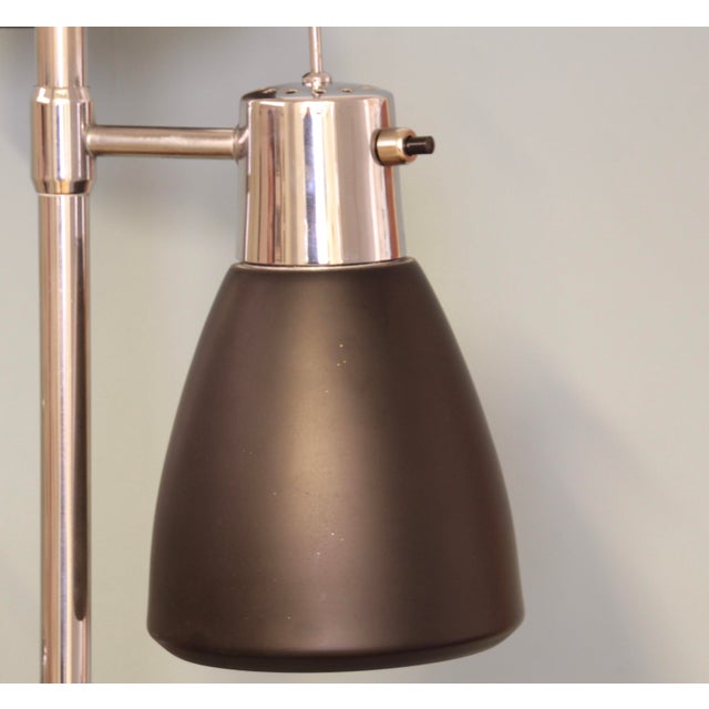 French Three-Light Floor Lamp by Étienne Fermigier for Monix, 1970s For Sale - Image 10 of 15