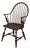 Dr Dimes Crackle Painted Finish Windsor Armchair For Sale